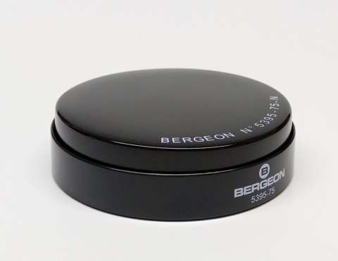 Bergeon 5395-75N gelová černá pracovní podložka Ø 75mm  Swiss made