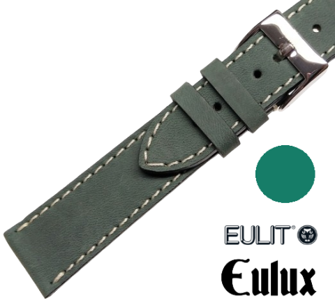 EULUX NUBUK zelená / š. 18 (16) mm / Eulit - Eulux