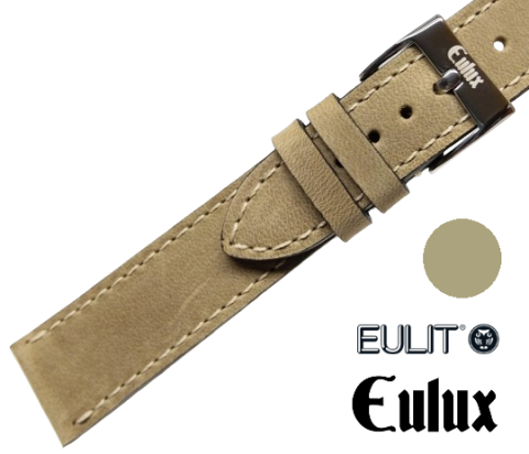 EULUX NUBUK béžová / š. 18 (16) mm / Eulit - Eulux