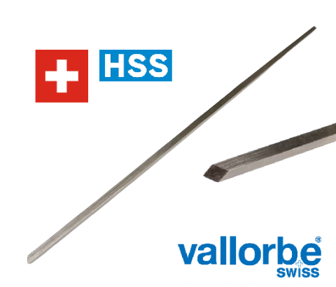 Soustružnické rýtko HSS š. 2,50 mm / Vallorbe Swiss made