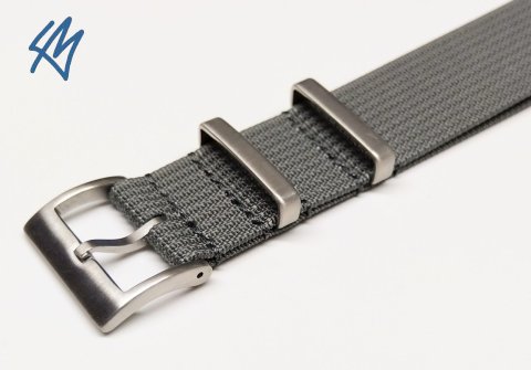 PREMIUM nato strap / šedá / š. 22 mm