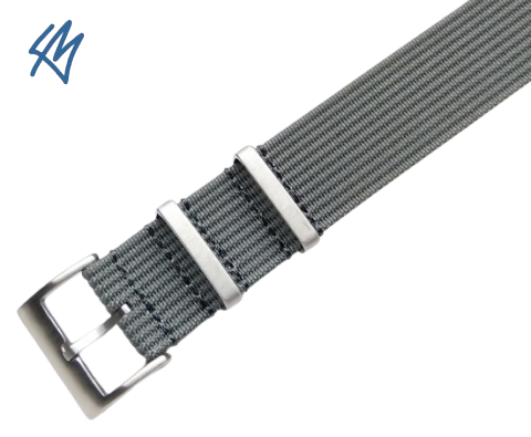 PREMIUM nato strap / šedá / š. 22 mm