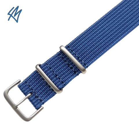 TREKKER nato strap / modrá / š. 20 mm