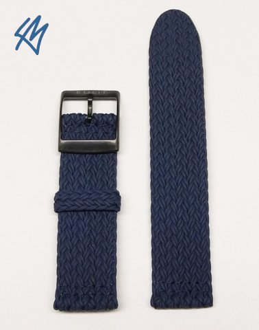 PACIFIC PALMA perlon + PVD / modrá Navy / š. 22 mm / EULIT