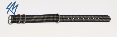 007 LOOK (moderní styl) Nato ZULU strap / š. 22 mm