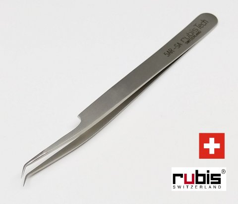 Pinzeta montážní no.5AR-SA Profi / Rubis SWISS made