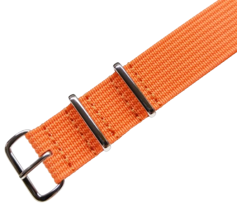 TREKKER nato strap / oranžová / š. 20 mm