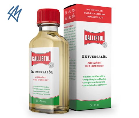 BALLISTOL univerzální olej tekutý, 50ml / MADE IN GERMANY