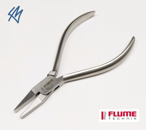 Kleště ploché - čelisti hladké TYP 004 / FLUME made in Germany