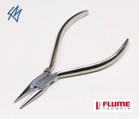 Kleště půlkulaté chromované - čelisti hladké TYP 059 / FLUME made in Germany