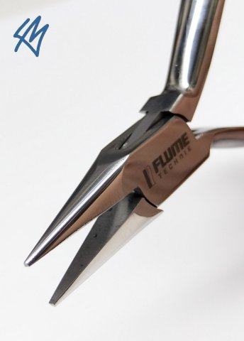 Kleště půlkulaté chromované - čelisti hladké TYP 059 / FLUME made in Germany