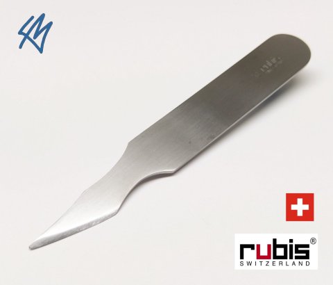 RUBIS - Inox Nr. 52 / speciální hodinářský nůž s pevnou čepelí