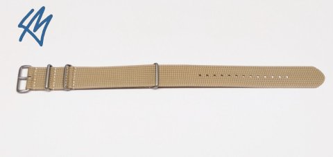 TREKKER nato strap / béžová / š. 18 mm