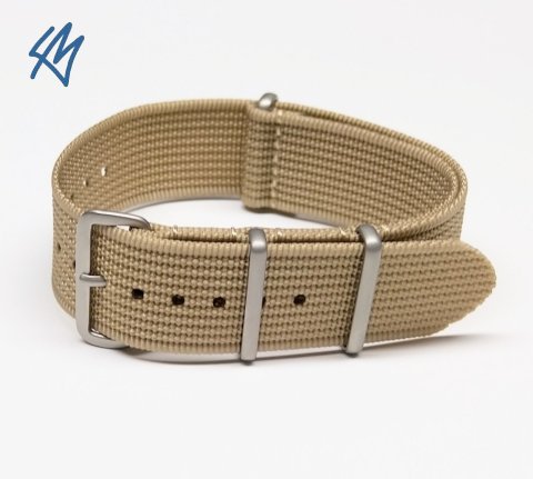 TREKKER nato strap / béžová / š. 20 mm