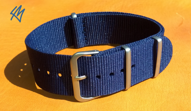 Nato blue satin