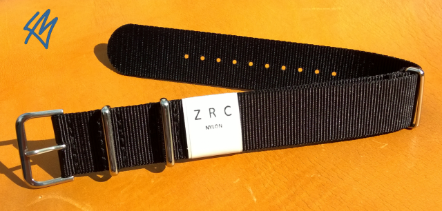 NATO strap textilní black