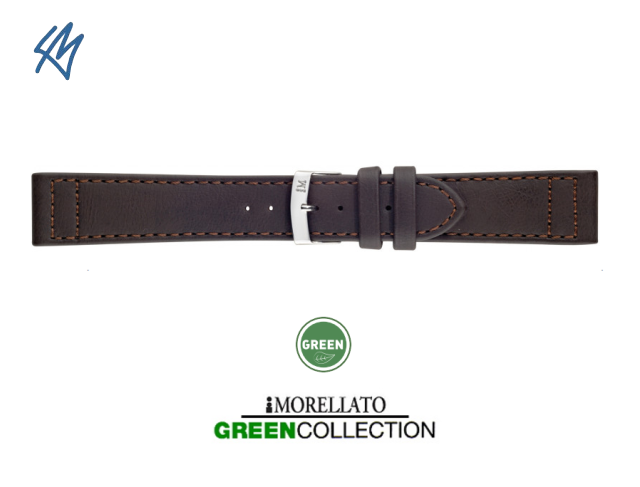 GINEPRO tmavě hnědá / dark brown / š. 22 (20) mm Morellato
