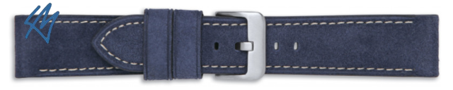 SUEDE modrá / blue / š. 24 (22) mm Condor