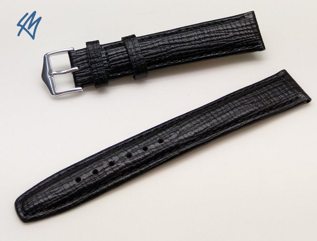 OMEGA PRESTIGE černý / š. 18 (16) mm