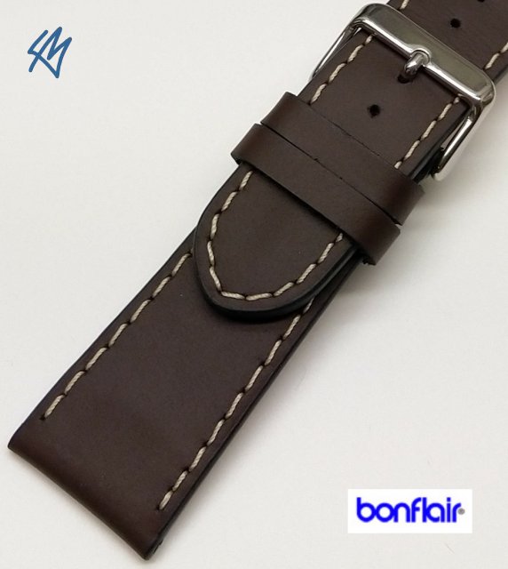 LIBERTY tmavě hnědá / š. 24 (22) mm / Bonflair