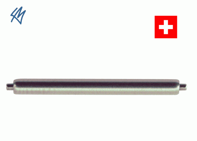 7 mm Stěžejka SWISS EXTRA SHORT nerez Ø 1.30 mm