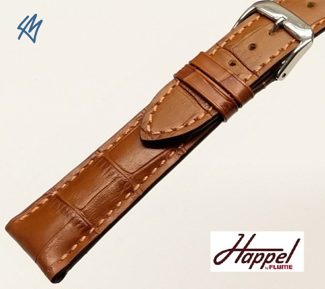 JACKSON cognac hnědá / š. 22 (18) mm Happel