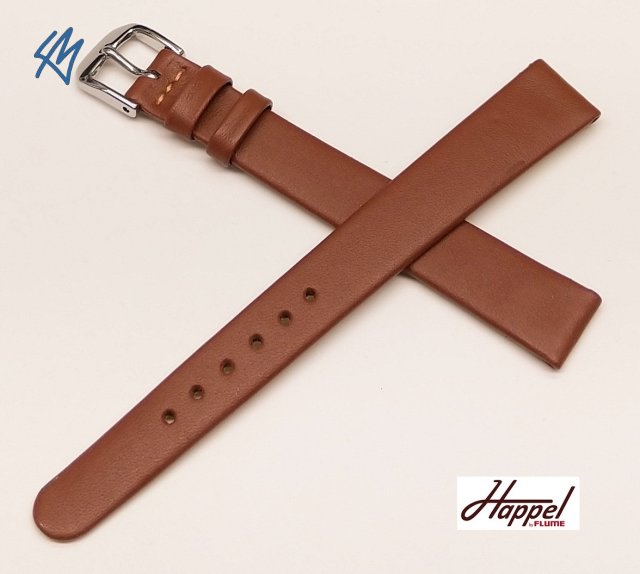 MERANO hnědá Cognac / Happel š. 14 (12) mm XS