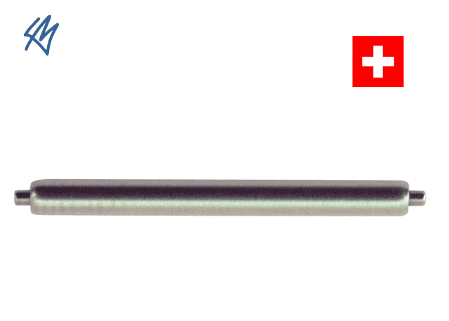 15 mm Stěžejka SWISS EXTRA SHORT nerez Ø 1.50 mm