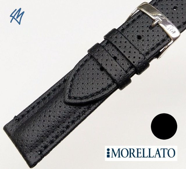 RACE TECH černá / š. 22 (20) mm Morellato