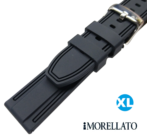 BRAIS XL černá / š. 20 (18) mm Morellato