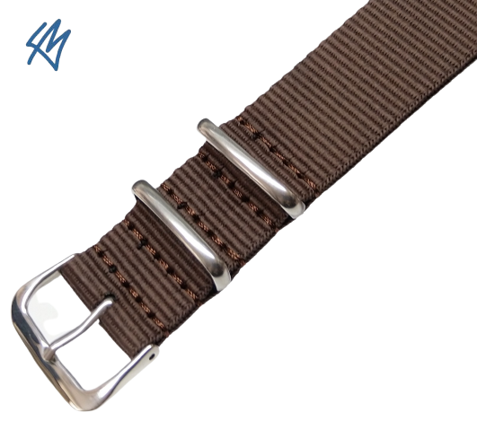 CANOE nato strap hnědá / š. 20 mm