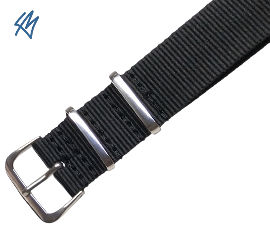 AVION nato nylon / černá / š. 22 mm