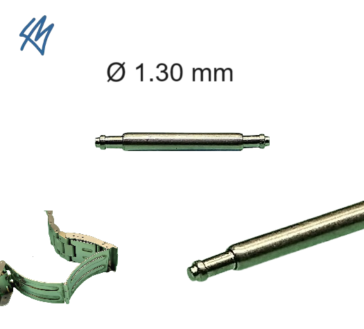 6 mm SPONOVÁ stěžejka nerez Ø 1.30 mm