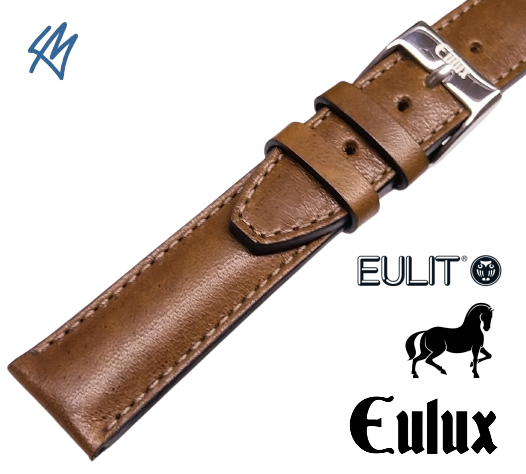 CAVALLO SPORT hnědá tabák / š. 20 (18) mm / Eulit - Eulux