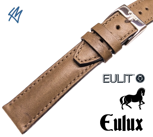 CAVALLO SPORT šedohnědá taupe / š. 20 (18) mm / Eulit - Eulux