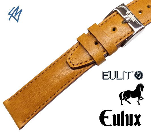 CAVALLO SPORT zlatá hnědá / š. 20 (18) mm / Eulit - Eulux