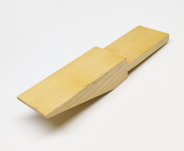 Dřevěný kolík "zlatnický nos" / náhradní díl pro - klenotnickou kombi kovadlinku
