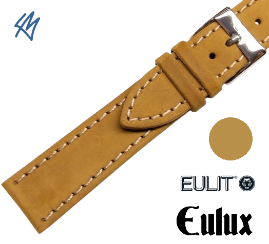 EULUX NUBUK hnědá / š. 18 (16) mm / Eulit - Eulux