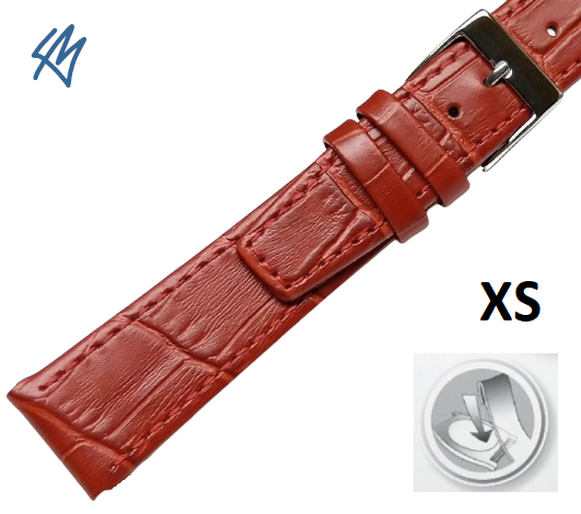 ALLIGATOR grain XS - CLIP červená / š. 14 (12) mm