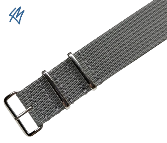 TREKKER nato strap / šedá / š. 18 mm