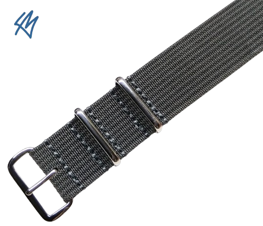 TREKKER nato strap / tmavá šedá / š. 22 mm