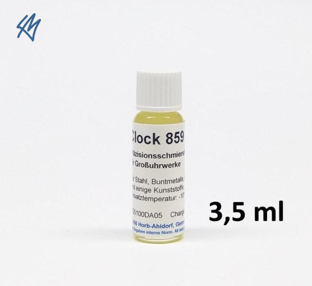 Clock 859 / 3,5 ml - syntetický olej pro mazání pendlovek a větších strojů