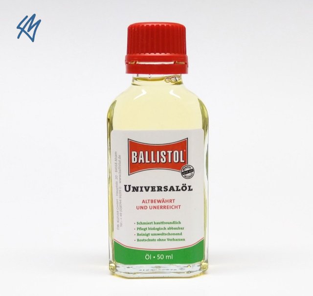 BALLISTOL univerzální olej tekutý, 50ml / MADE IN GERMANY