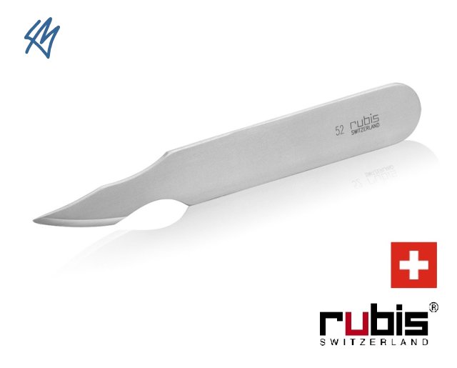 RUBIS - Inox Nr. 52 / speciální hodinářský nůž s pevnou čepelí